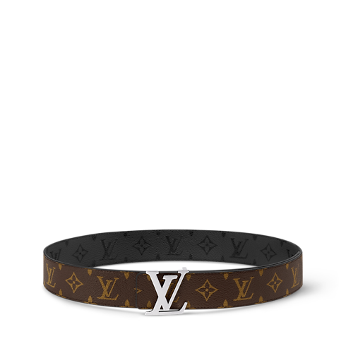LV initiales Monogram Midnight 40mm Reversible Belt Monogram Midnight in Men's Accessories Belts collections by Louis Vuitton (Product zoom)