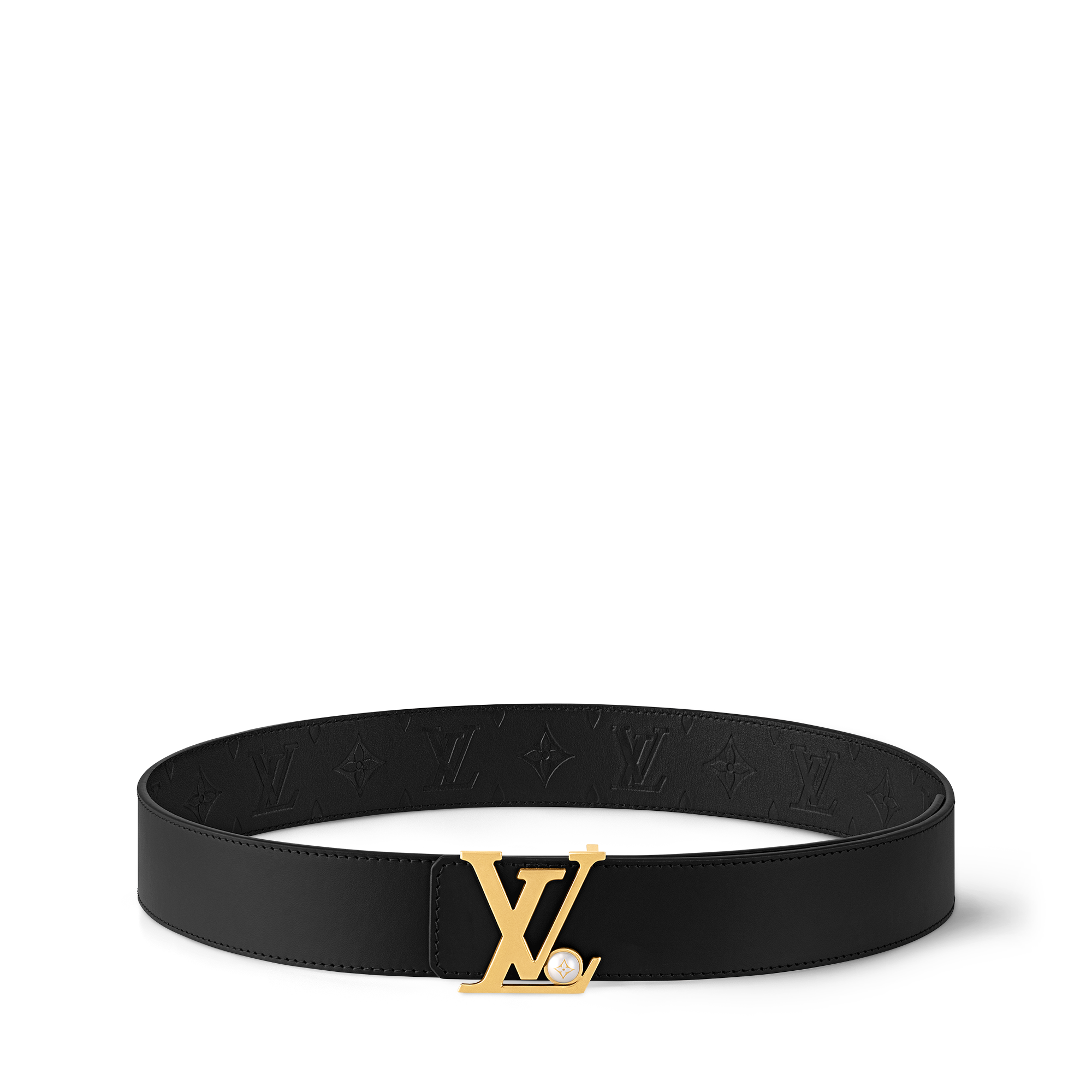 LV Initiales Pearls 40mm Reversible Belt  in Men