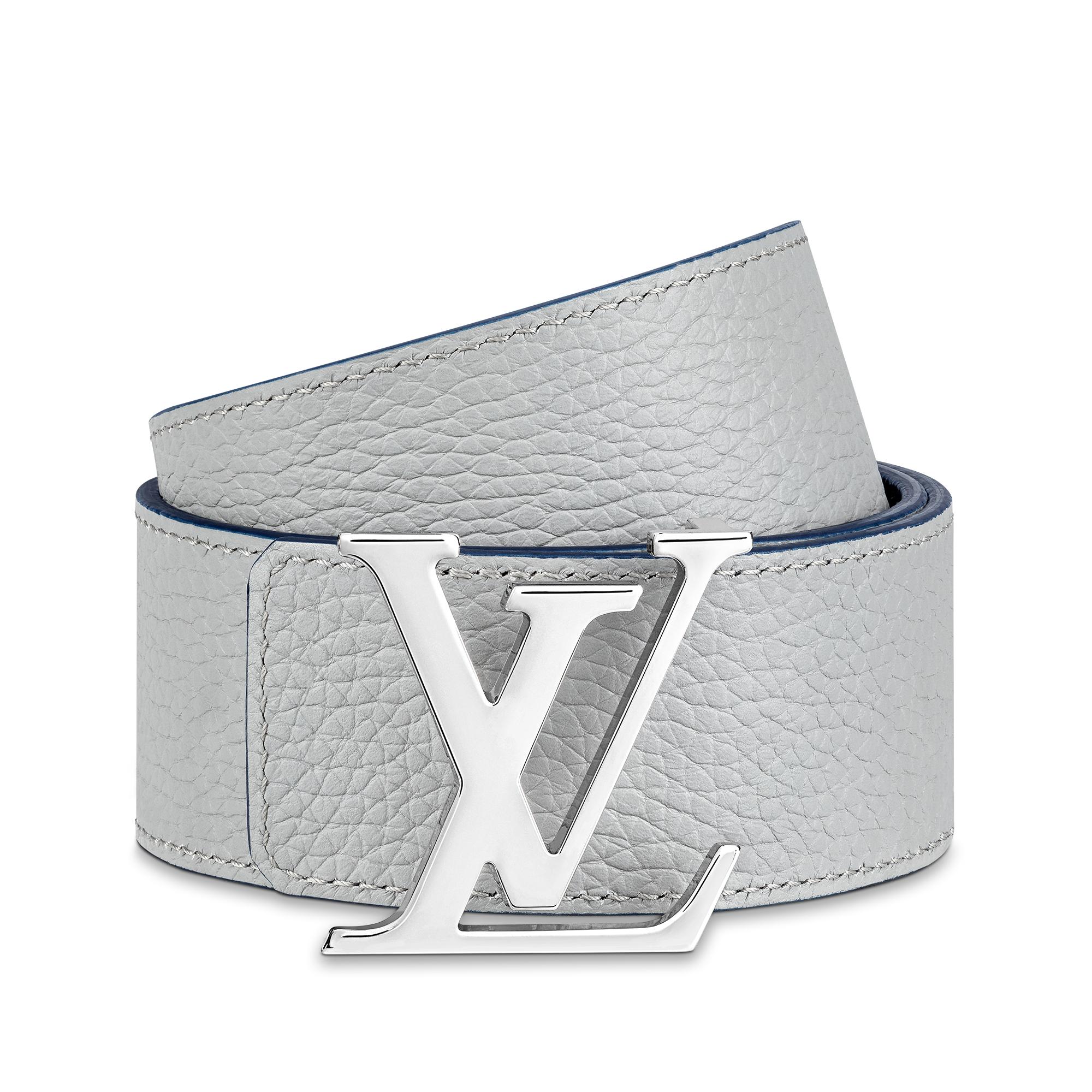 LV Initiales Taurillon 40mm Reversible Belt Taurillon Leather in Men
