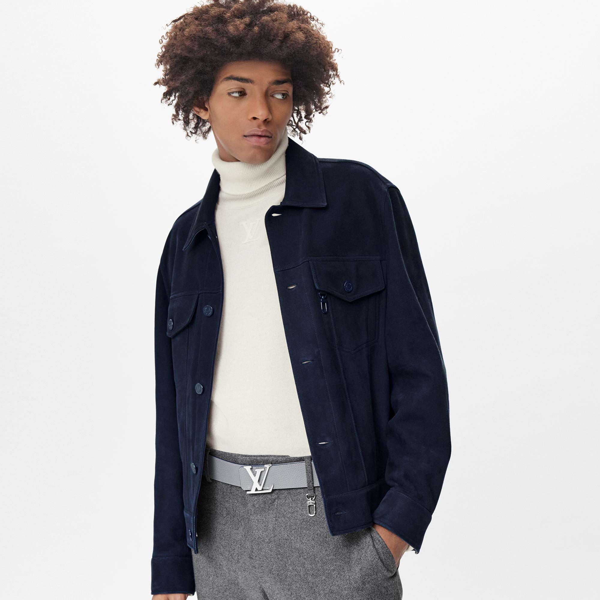 LV Initiales Taurillon 40mm Reversible Belt Taurillon Leather in Men