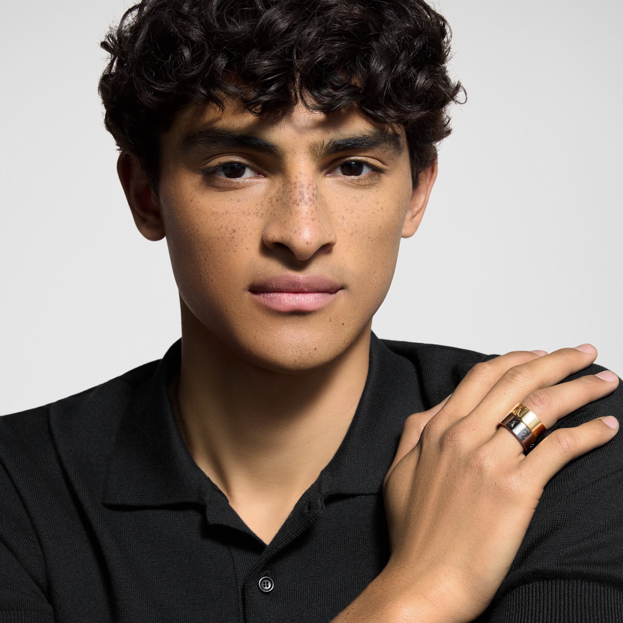 LV Instinct Set of 2 Rings S00 in Men