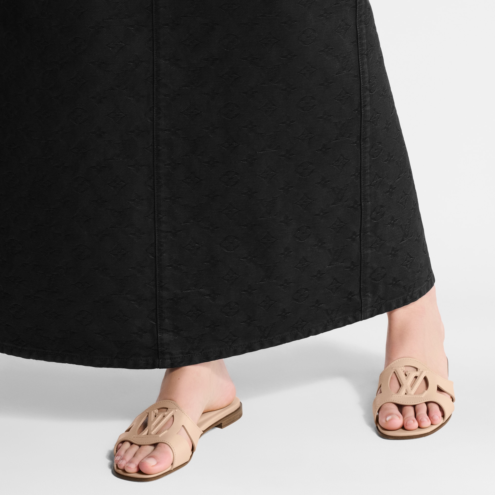 LV Isola Flat Mule  in Women