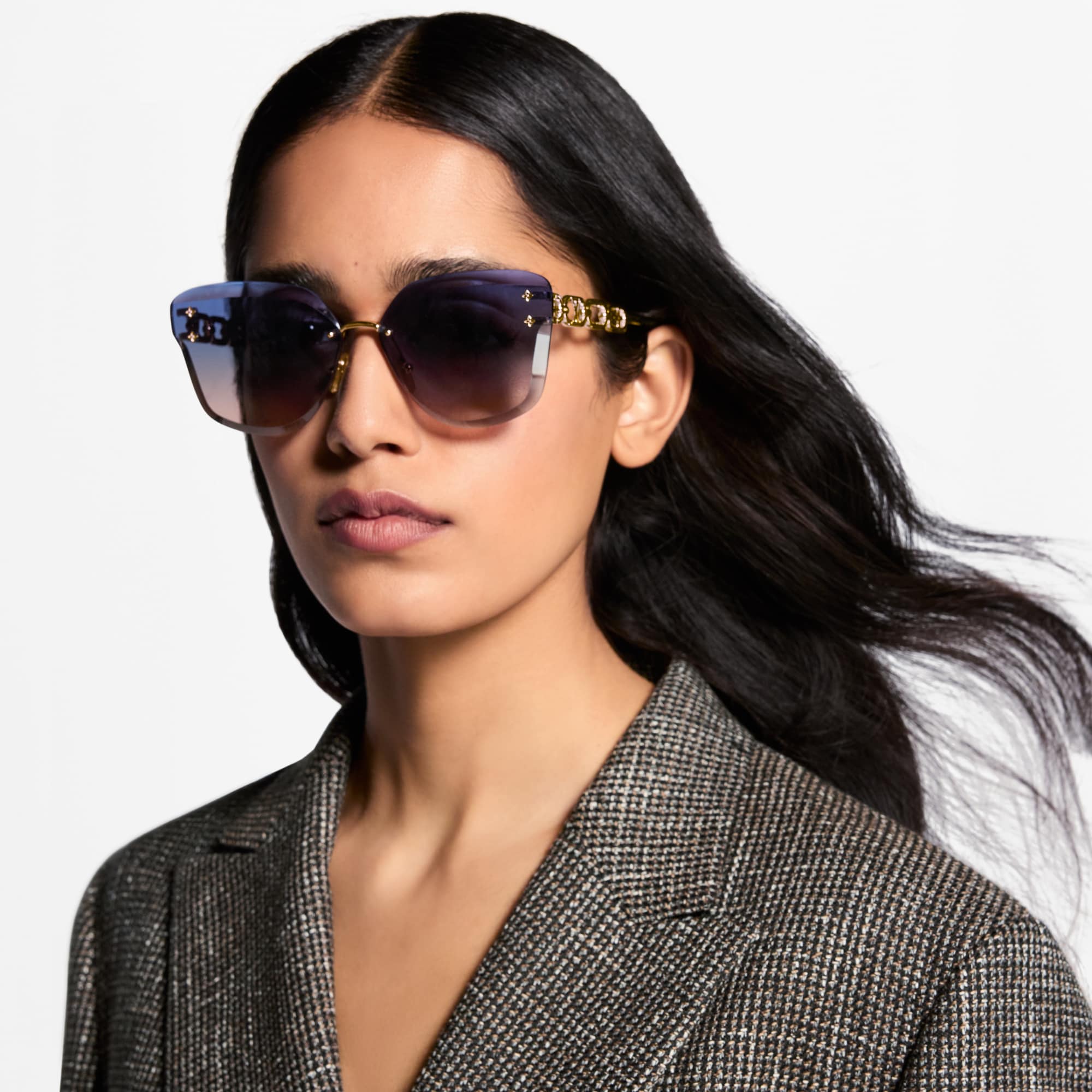 Louis Vuitton beautiful Sunglasses LV Golden Mask Sunglasses S00 - Women - Accessories | LOUIS  main image 2