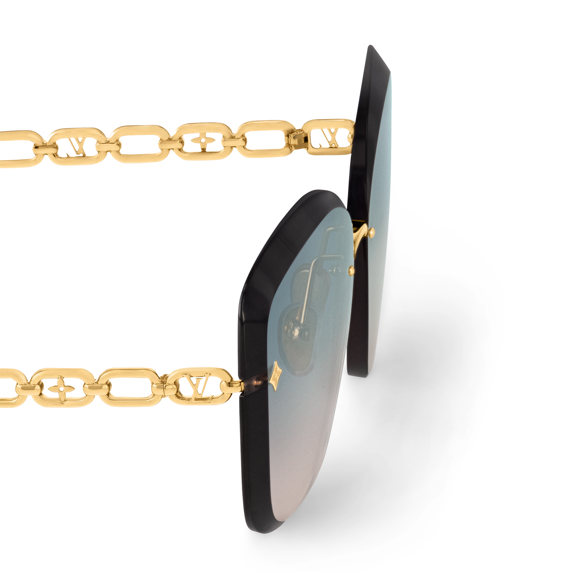 LV Jewel Round Cat Eye Sunglasses S00 - Accessories | LOUIS  display picture 1