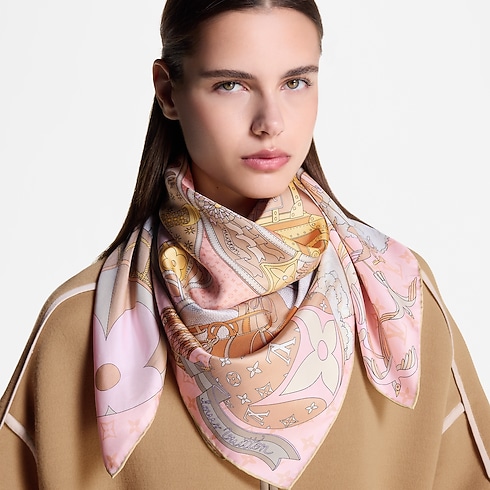 LV Journey Square 90 S00 in Women's Accessories Silk Squares and Bandeaus collections by Louis Vuitton (Product zoom)