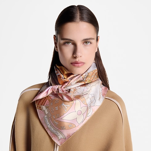 LV Journey Square 90 S00 in Women's Accessories Silk Squares and Bandeaus collections by Louis Vuitton (Product zoom)