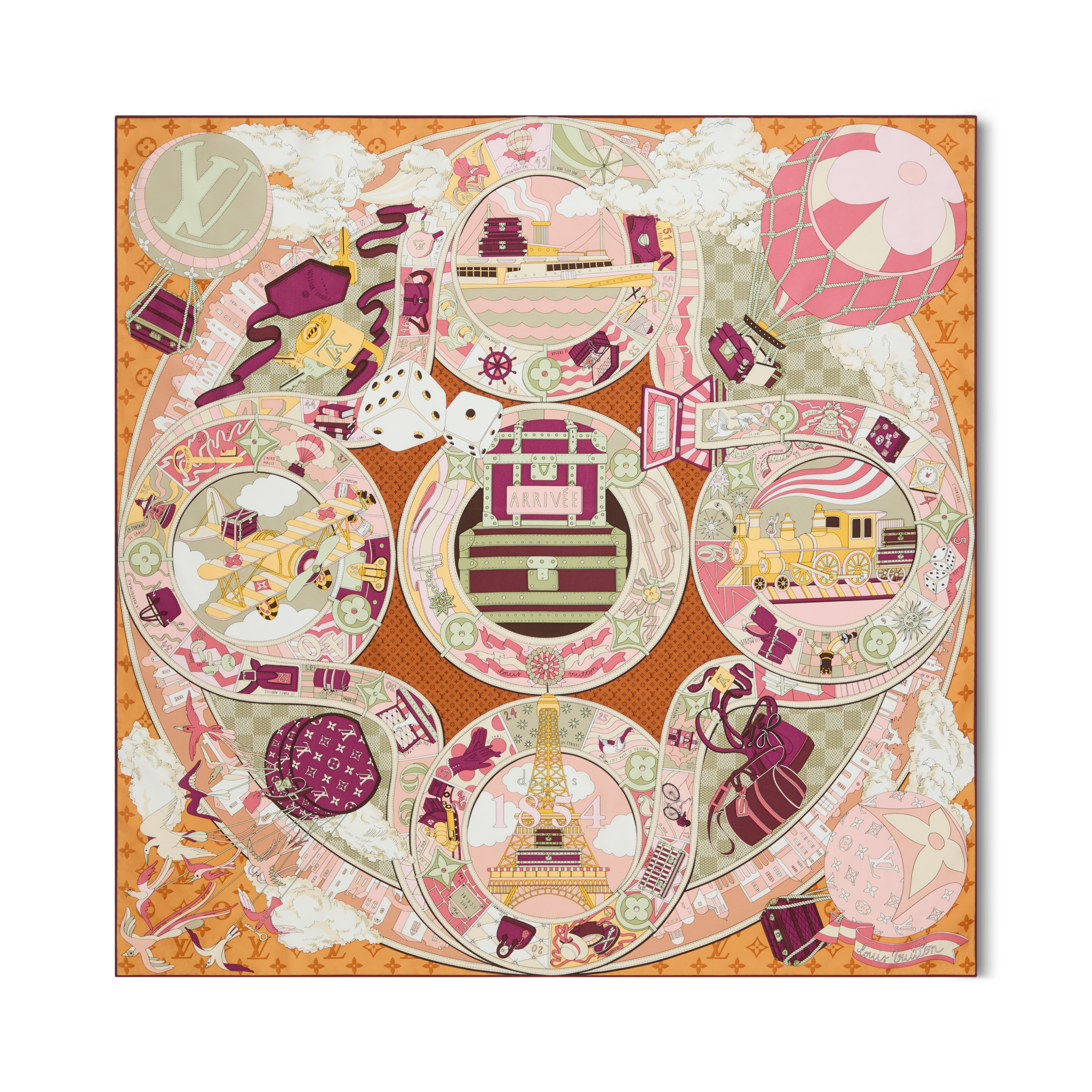 LV Journey Square 90 S00 in Women