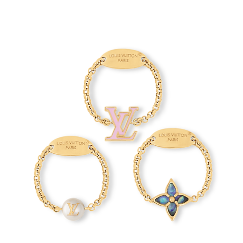 LV Layer Color ring set S00 in Women's Fashion Jewelry All Fashion Jewelry collections by Louis Vuitton (Product zoom)
