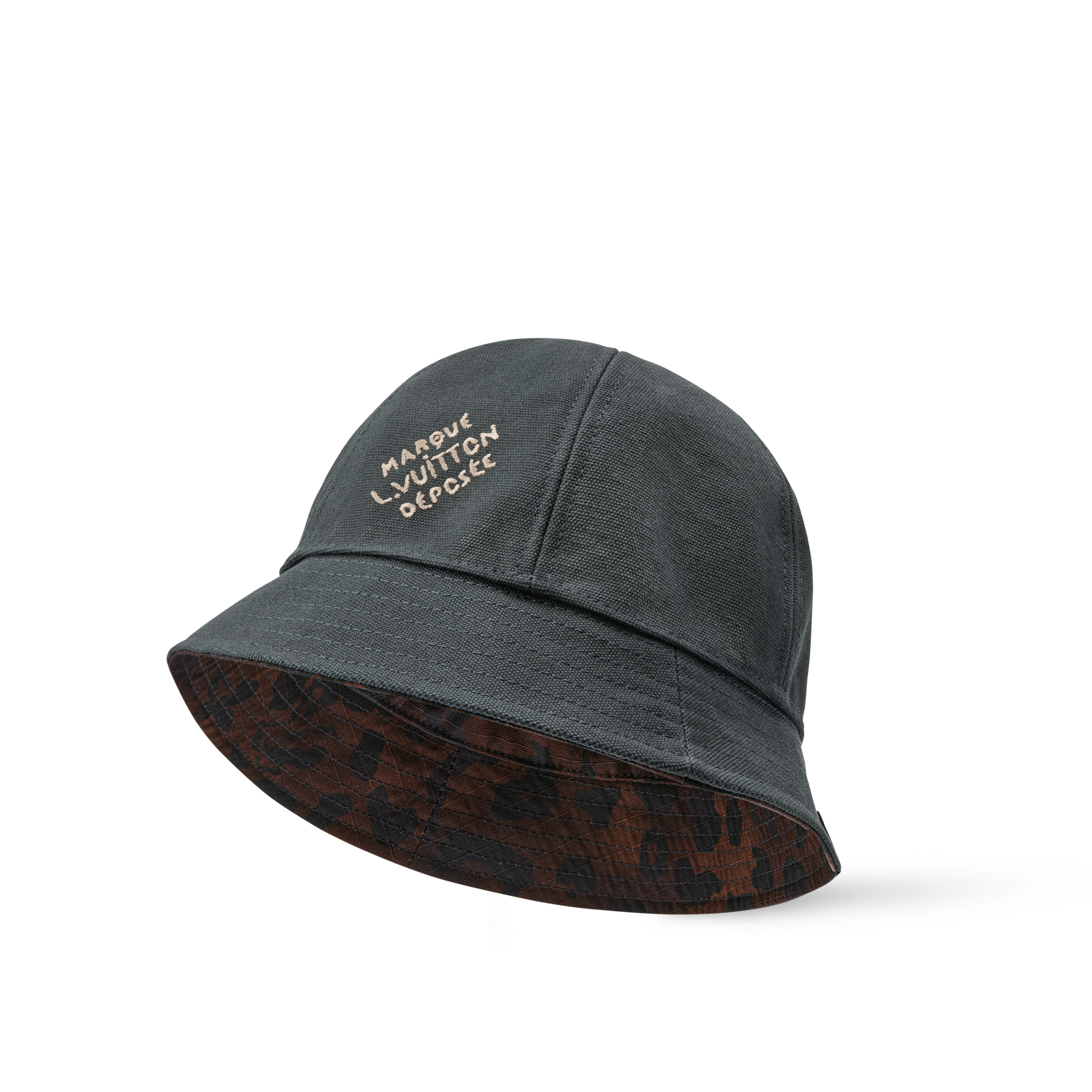 LV Leo Reversible Bucket Hat S00 in Men