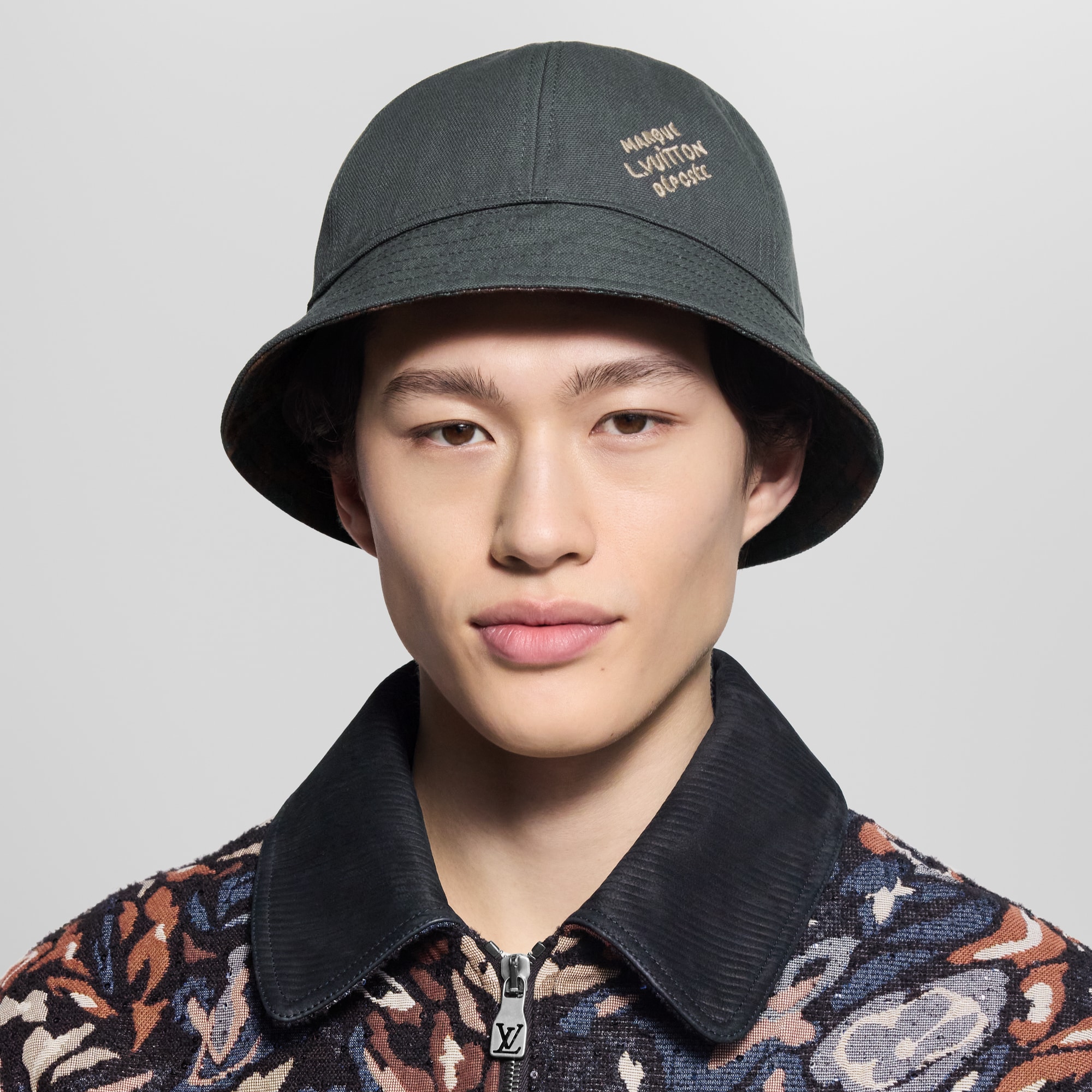 LV Leo Reversible Bucket Hat S00 in Men