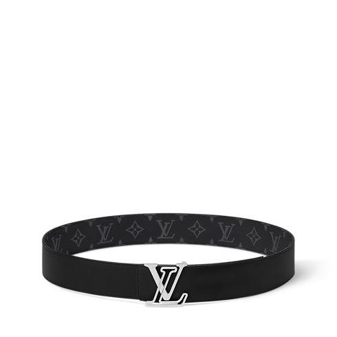LV Line 40mm Reversible Belt Monogram Eclipse Canvas in Men's Accessories Belts collections by Louis Vuitton (Product zoom)