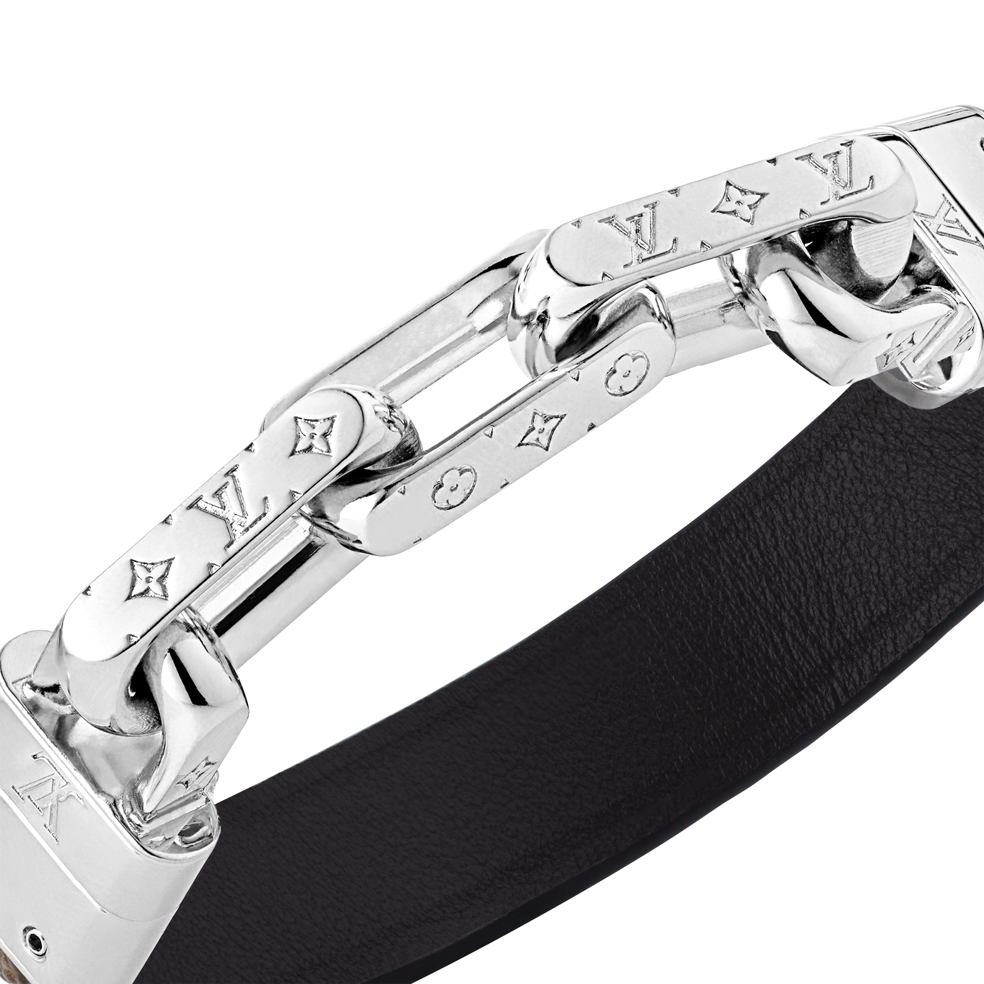 LV Links Bracelet Monogram Canvas in Men