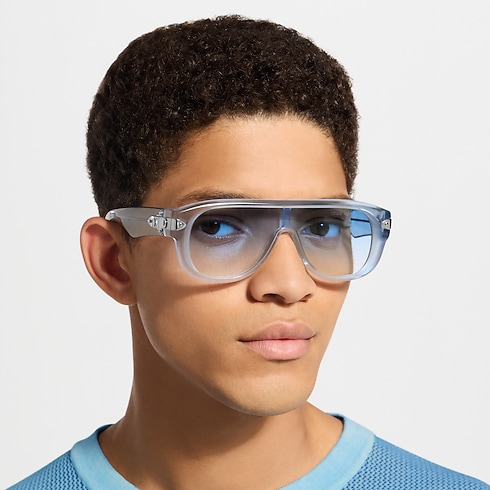 LV Lock Mask Sunglasses S00 in Men's Accessories Eyewear collections by Louis Vuitton (Product zoom)