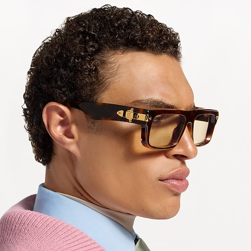 LV Lock Square Sunglasses S00 in Men's Accessories Eyewear collections by Louis Vuitton (Product zoom)