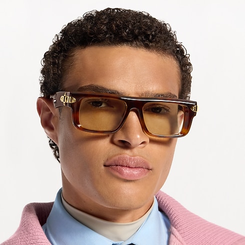 LV Lock Square Sunglasses S00 in Men's Accessories Eyewear collections by Louis Vuitton (Product zoom)