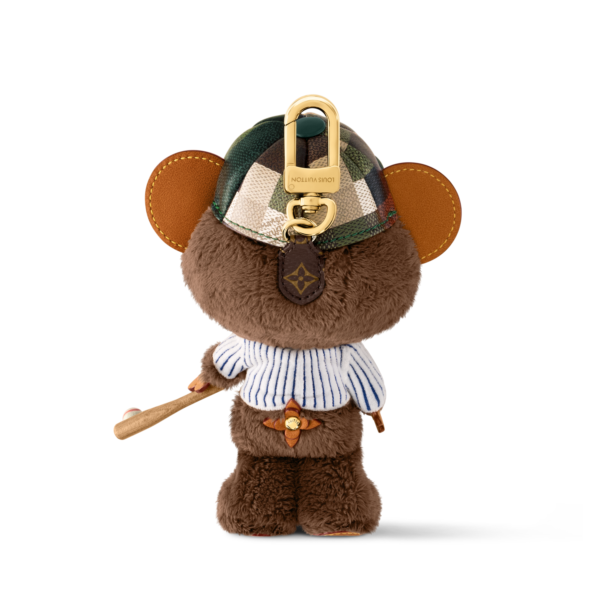 LV Louis Bear Bag Charm S00 in Men