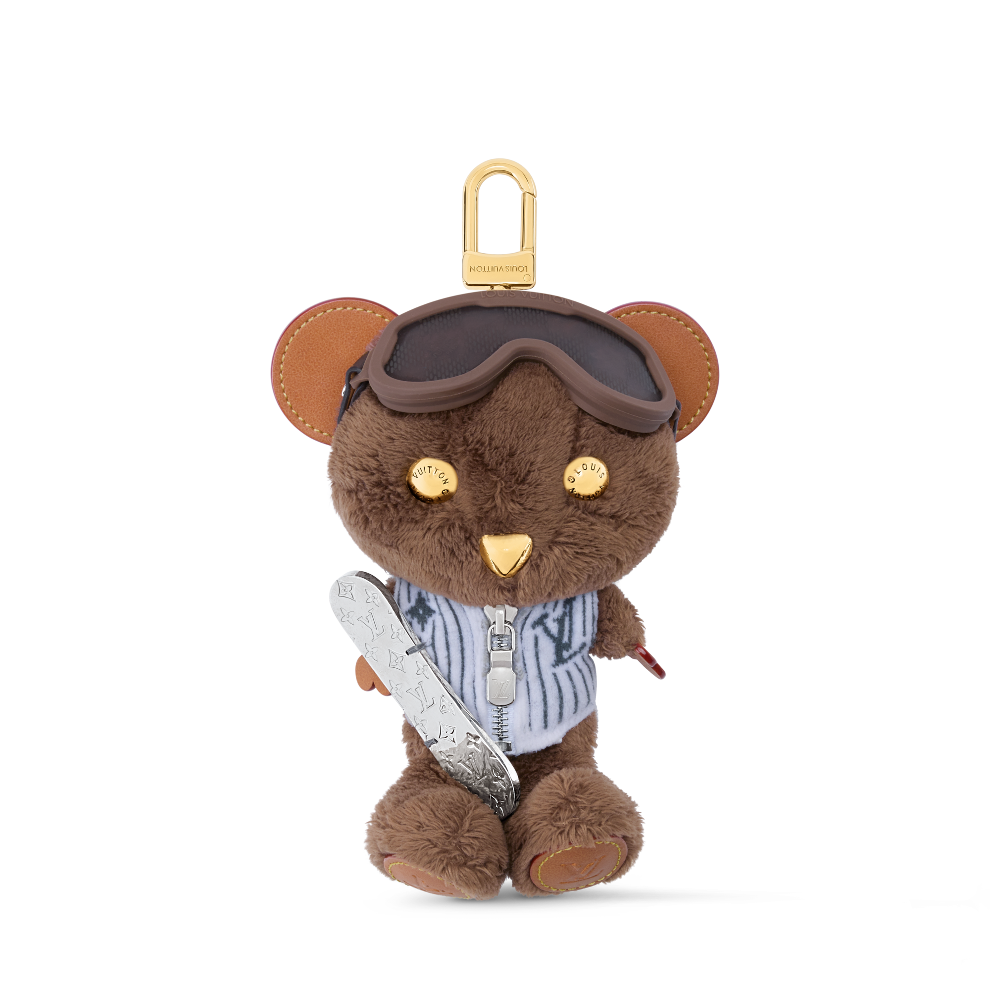 LV Louis Snow Bag Charm S00 in Men