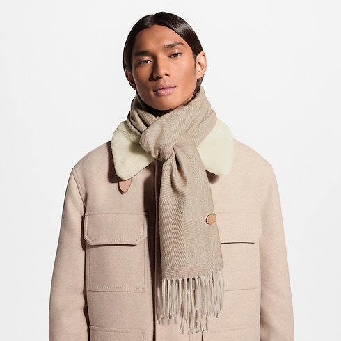 LV Malletier Scarf S00 in Men's Accessories Scarves collections by Louis Vuitton (Product zoom)