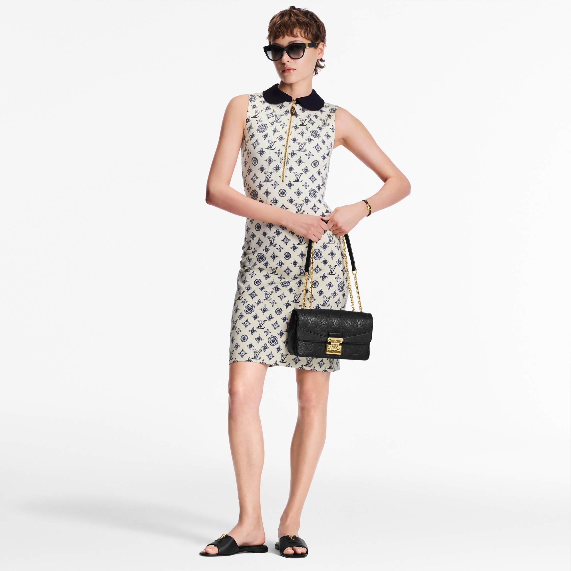 LV Mare Flat Mule  in Women