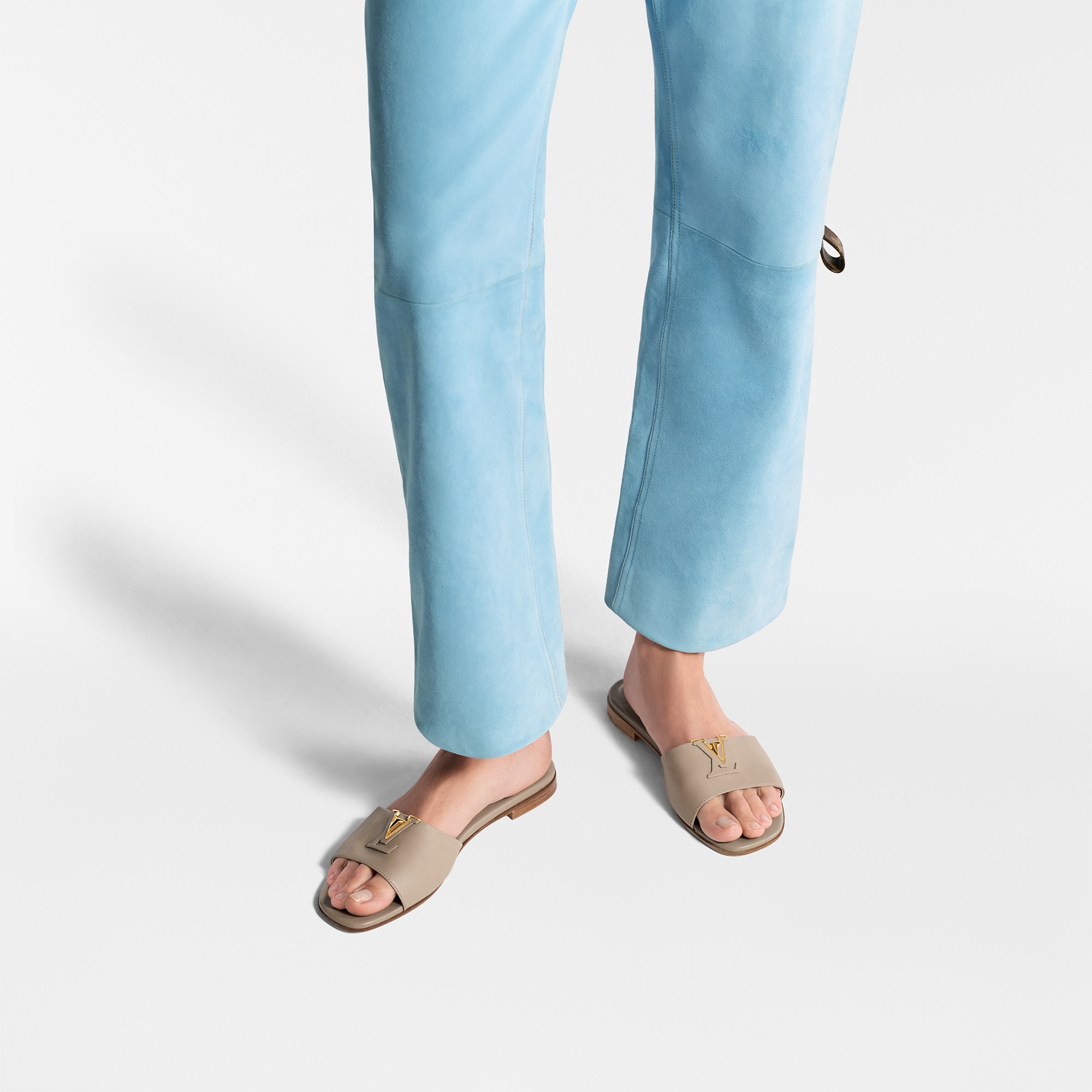 LV Mare Flat Mule  in Women