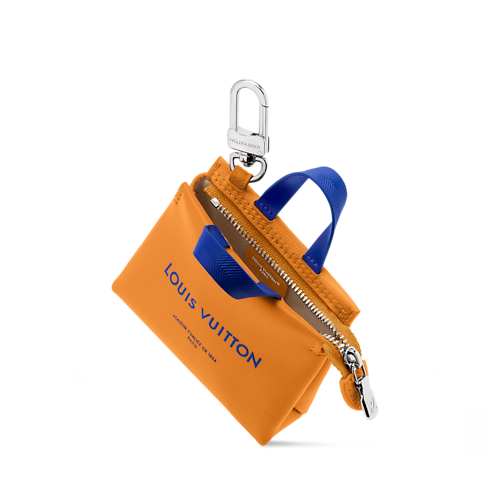 LV Mini Shopper Bag Charm S00 in Men's Accessories Key Holders and Bag Charms collections by Louis Vuitton (Product zoom)