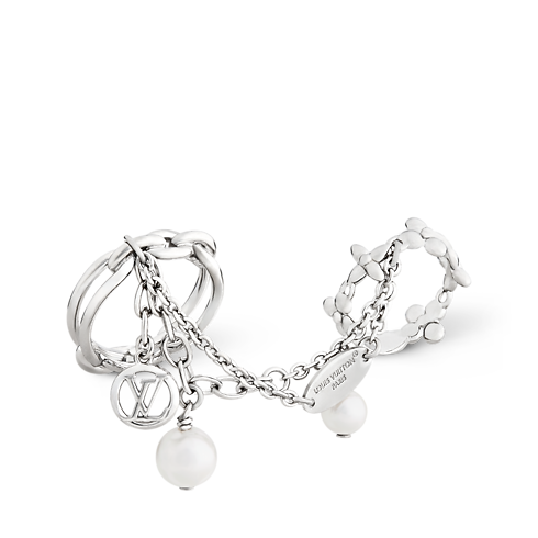 LV Mix Chains Set Of Rings S00 in Women's Fashion Jewelry All Fashion Jewelry collections by Louis Vuitton (Product zoom)