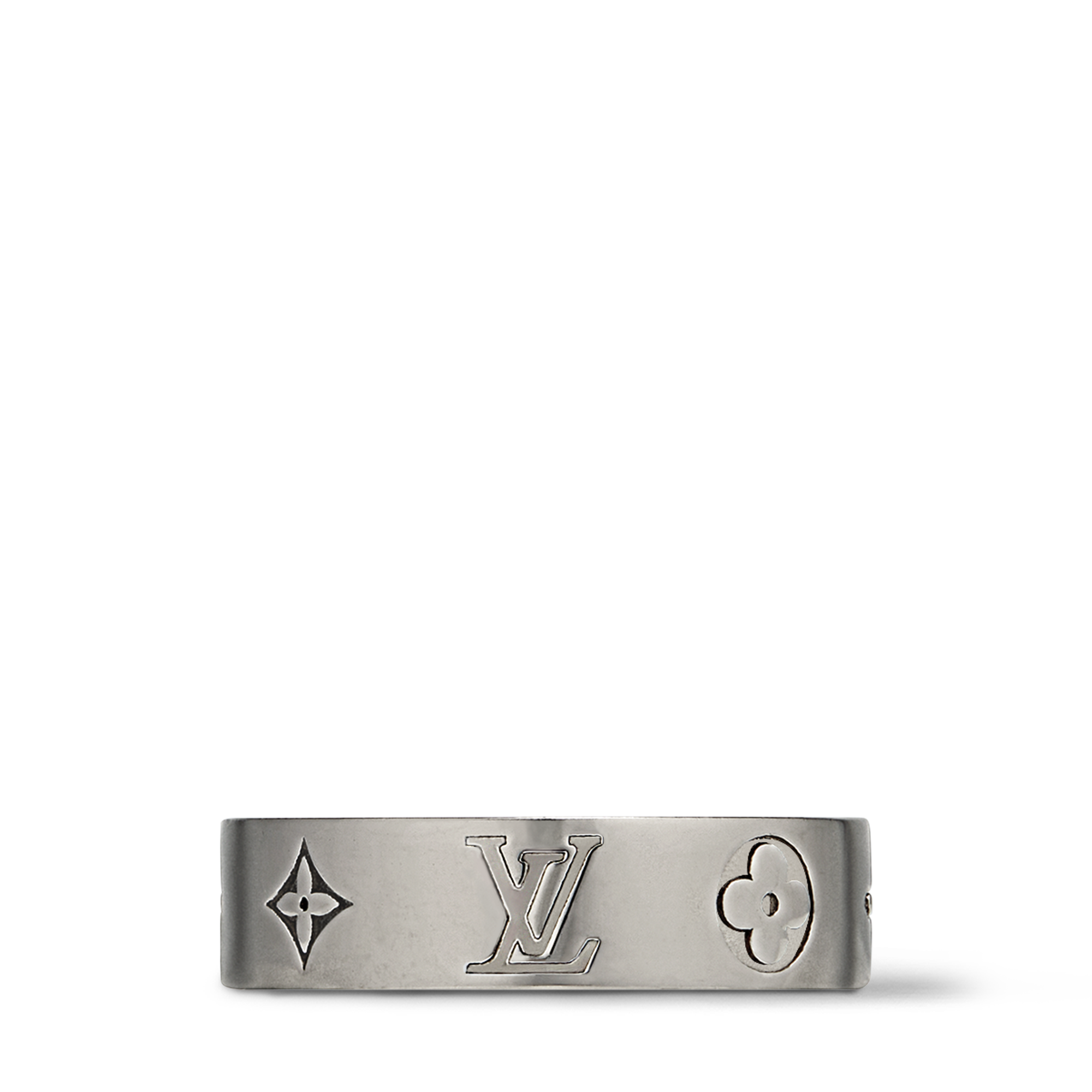 LV Mosaic Thin Ring S00 in Men