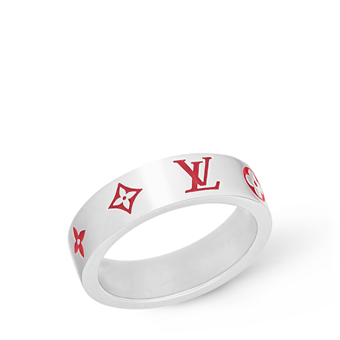 LV Mosaic Thin Ring S00 in Men's Fashion Jewelry Rings collections by Louis Vuitton (Product zoom)