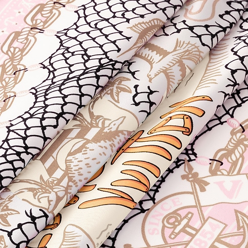 LV Ocean Treasure Map Square 70 S00 in Women's Accessories Silk Squares and Bandeaus collections by Louis Vuitton (Product zoom)