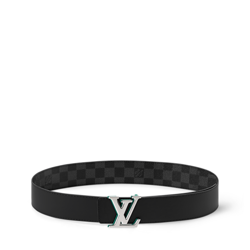 LV Optic Damier Graphite 40mm Reversible Belt in Men's Accessories Belts collections by Louis Vuitton (Product zoom)