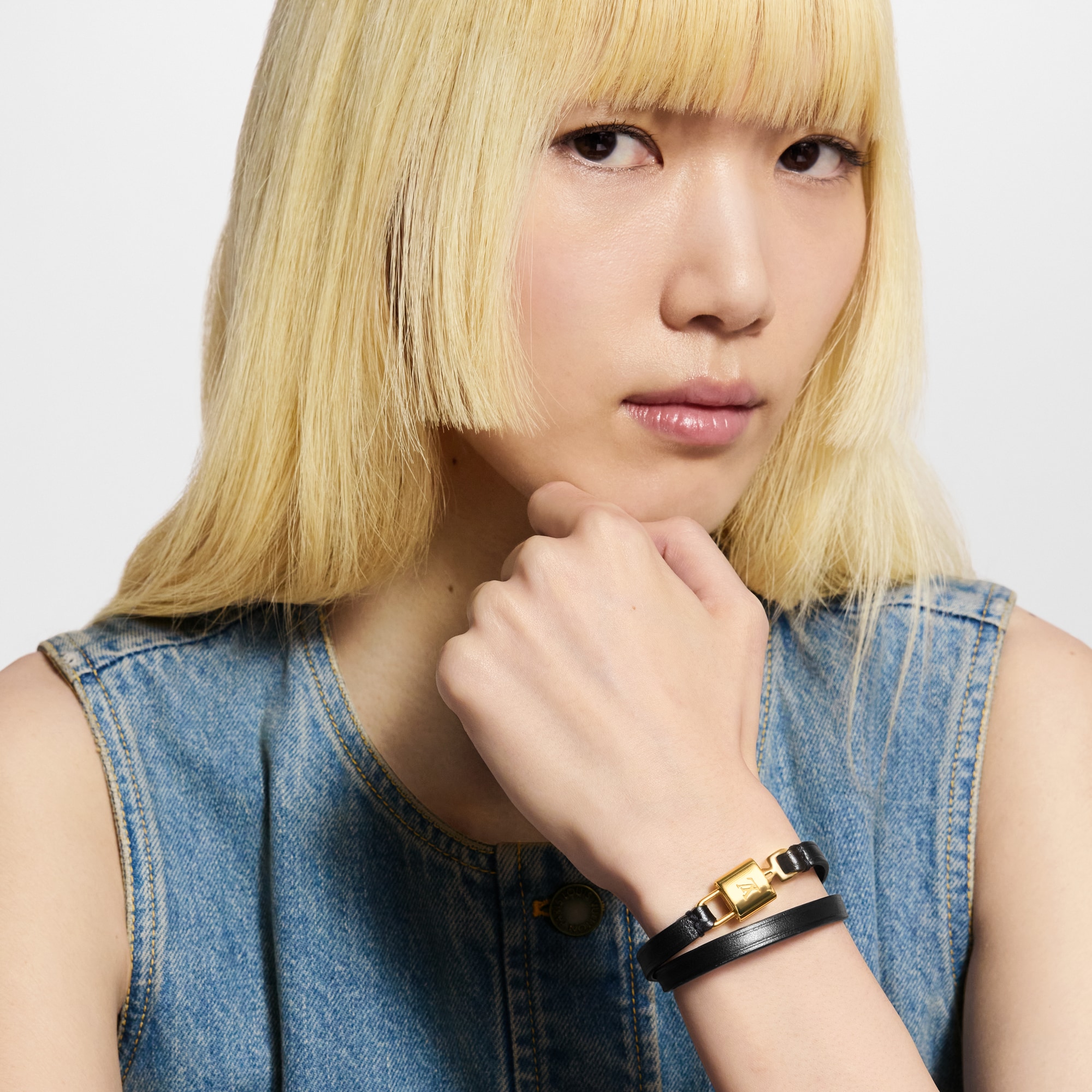 LV Padlock Double Tour Other Leathers in Women