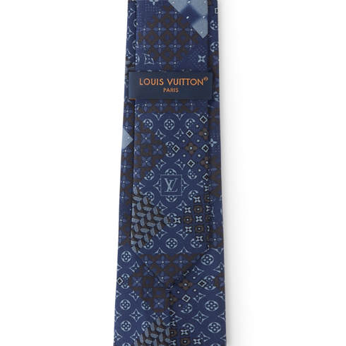 LV Patchwork Tie S00 in Men's Accessories Ties collections by Louis Vuitton (Product zoom)