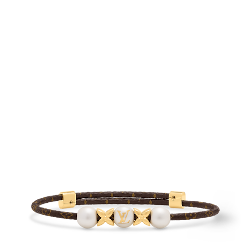 LV Pearls Mix Bracelet Other Leathers in Women's Fashion Jewelry All Fashion Jewelry collections by Louis Vuitton (Product zoom)