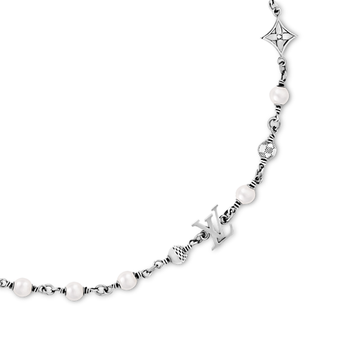 LV Pearls Necklace S00 in Men's Fashion Jewelry Necklaces and Pendants collections by Louis Vuitton (Product zoom)