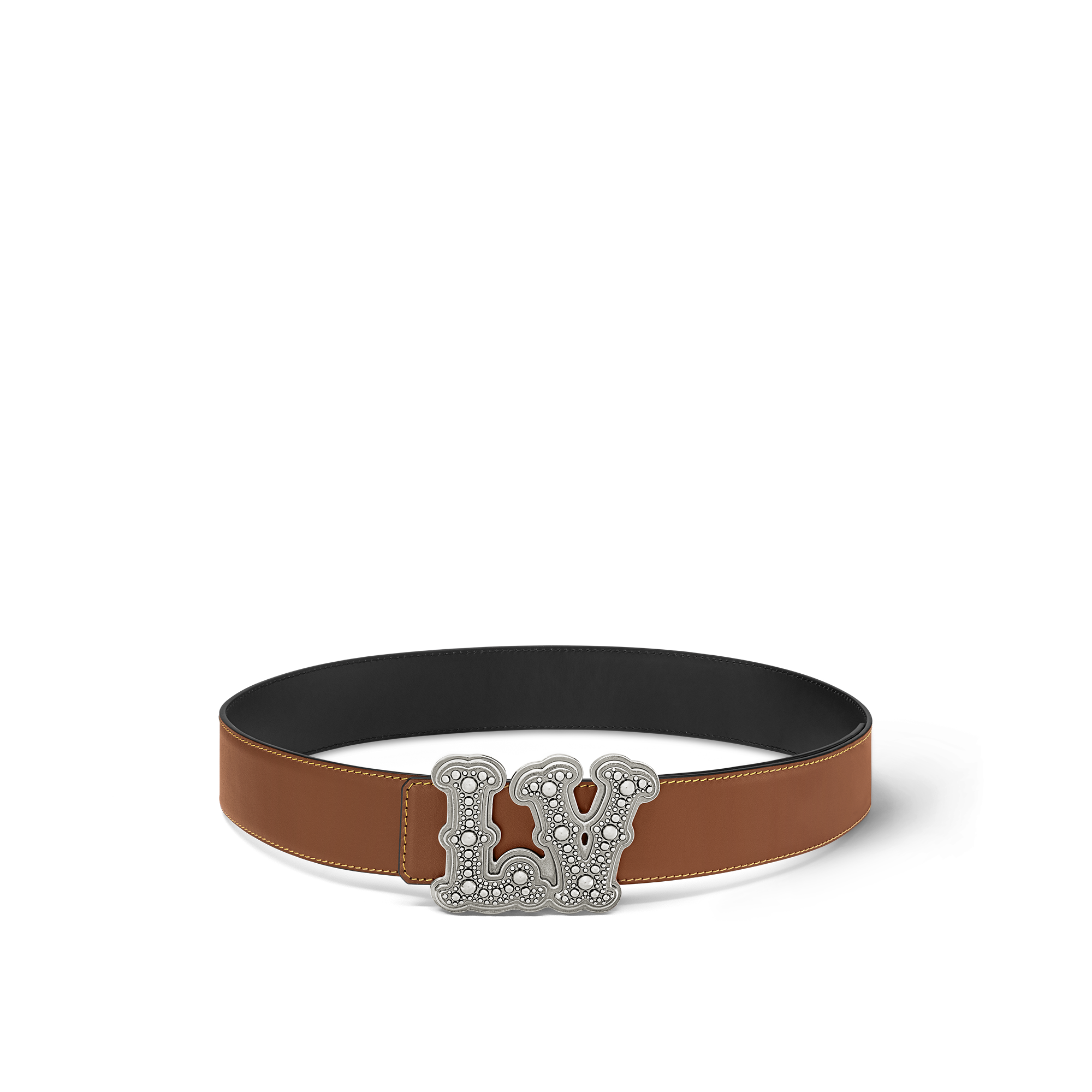 LV Ranch Studs 40mm Reversible Belt  in Men