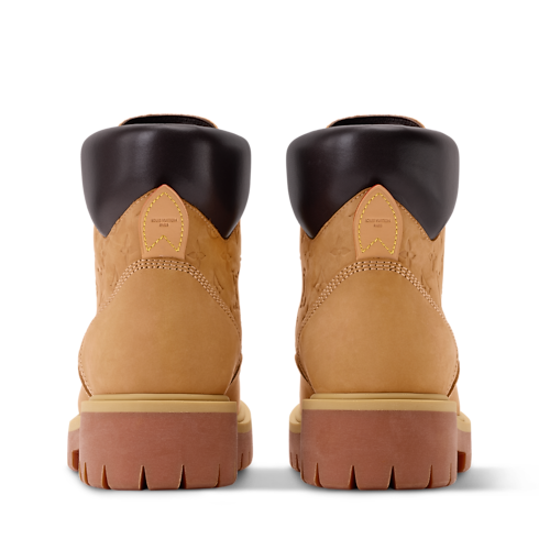 LV Remix Ankle Boot back view