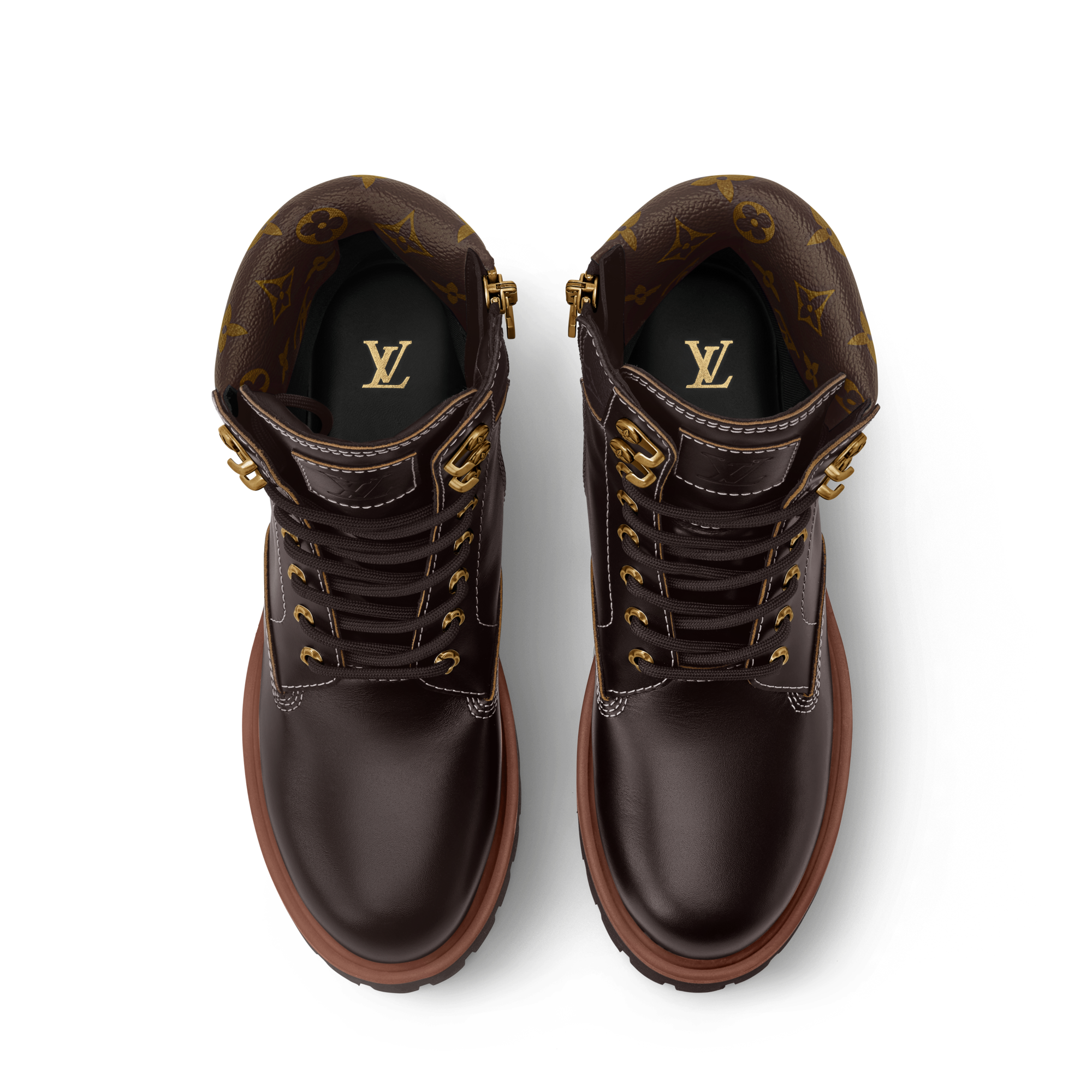 LV Remix Combat Boot  in Men