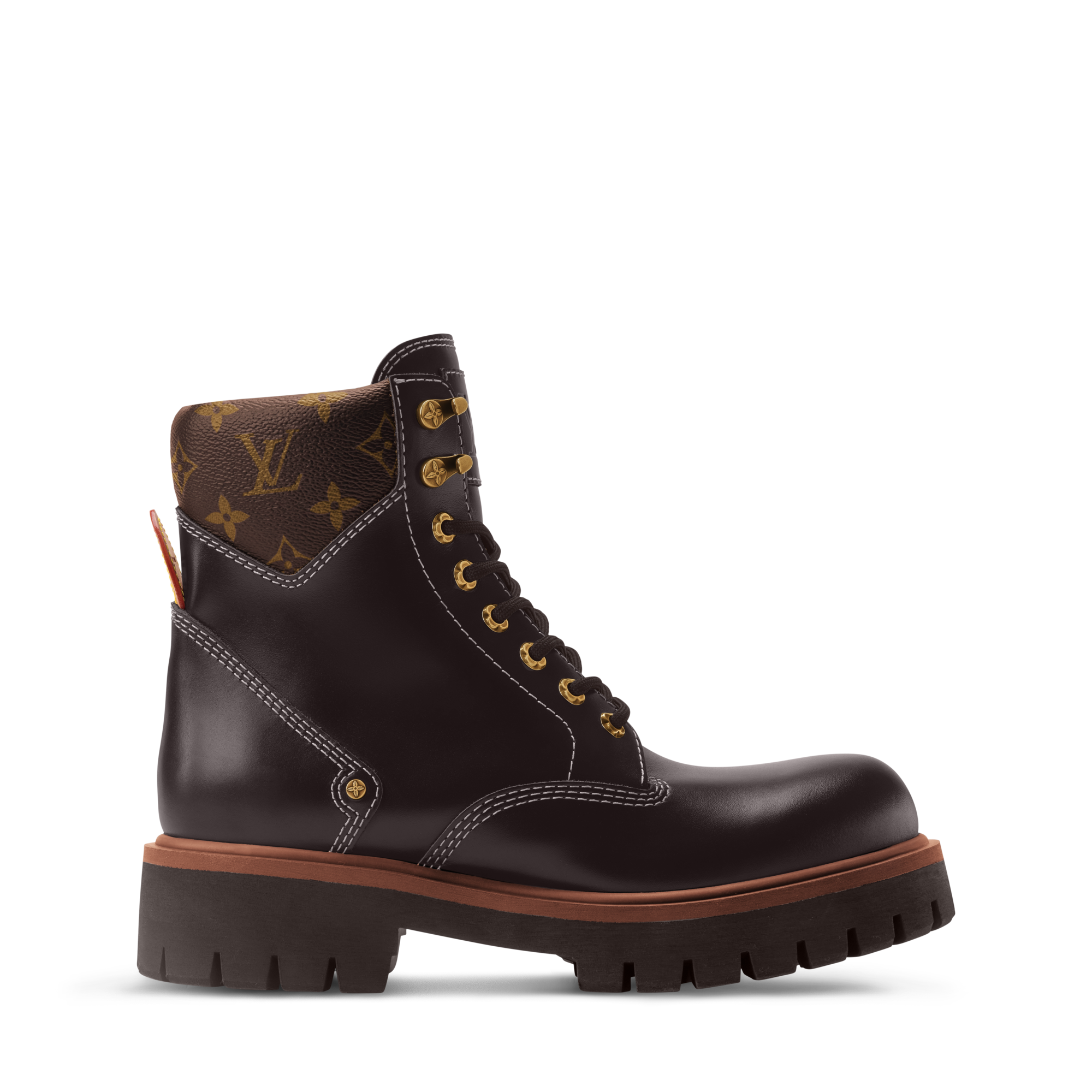 LV Remix Combat Boot  in Men