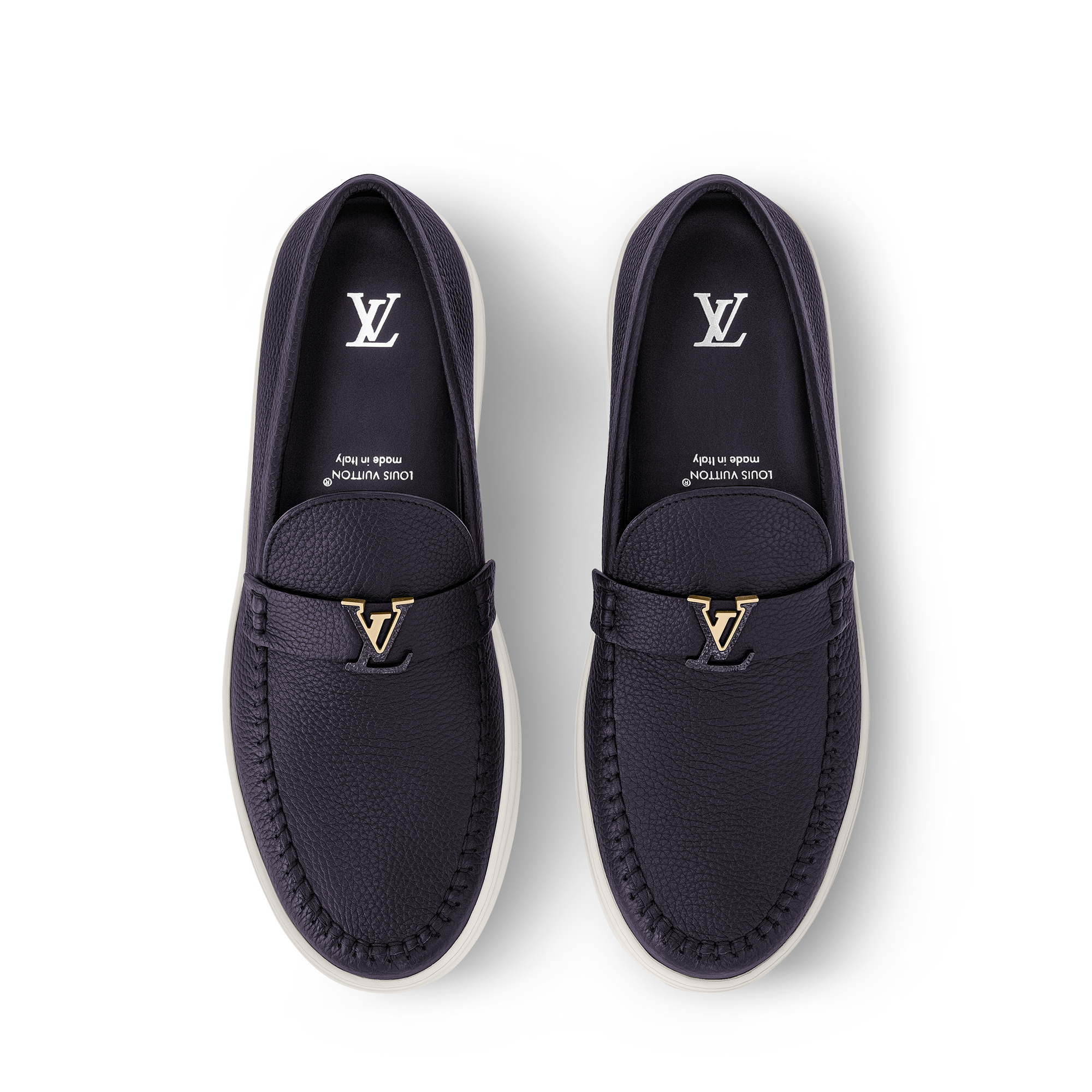 Blue Loafers Shoes | LOUIS VUITTON