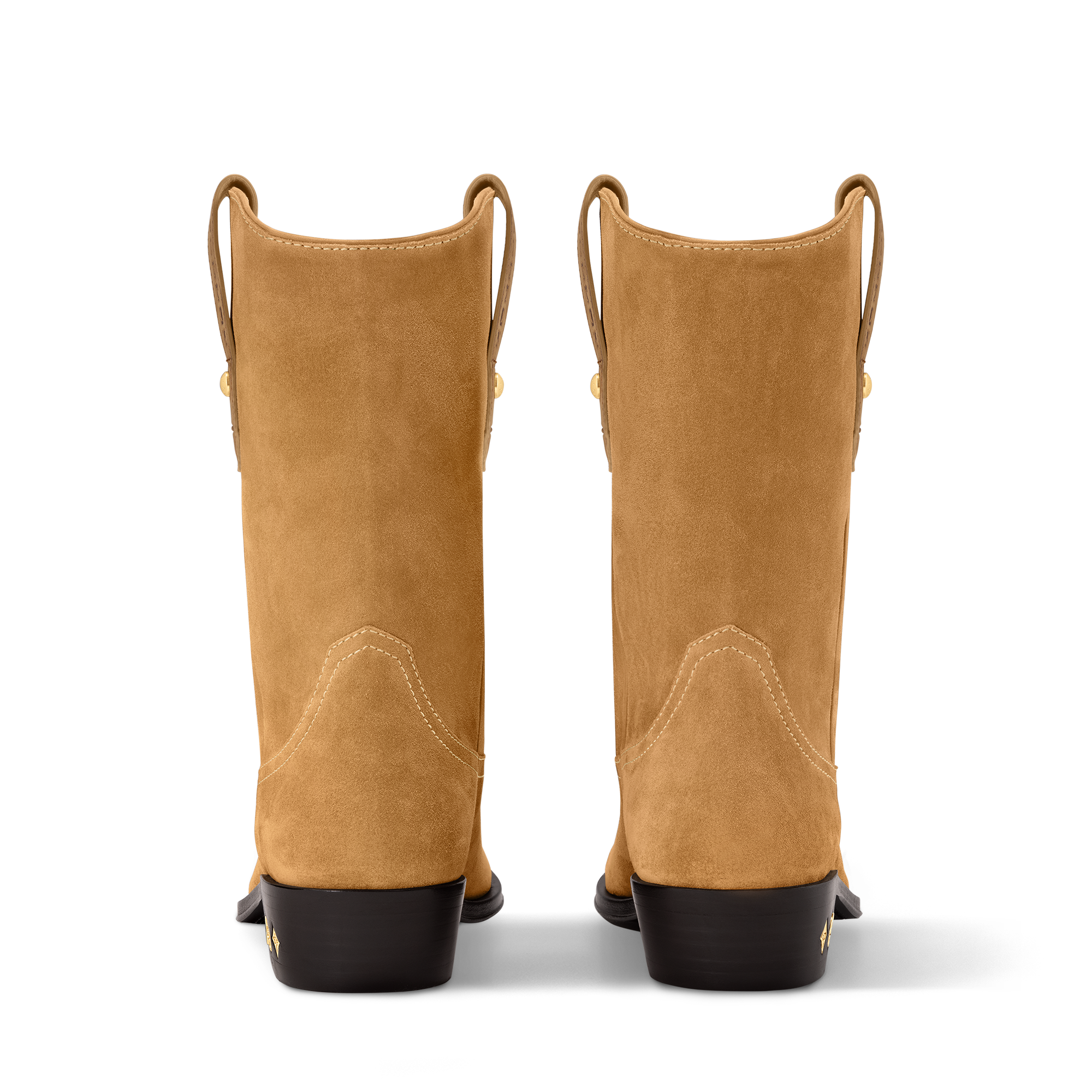 Like Brand New, Authentic Louis Vuitton Men’s Suede Boot Louis VUITTON ANKLE SNOW BOOT COGNAC BROWN GIANT FLOWER  main image 2