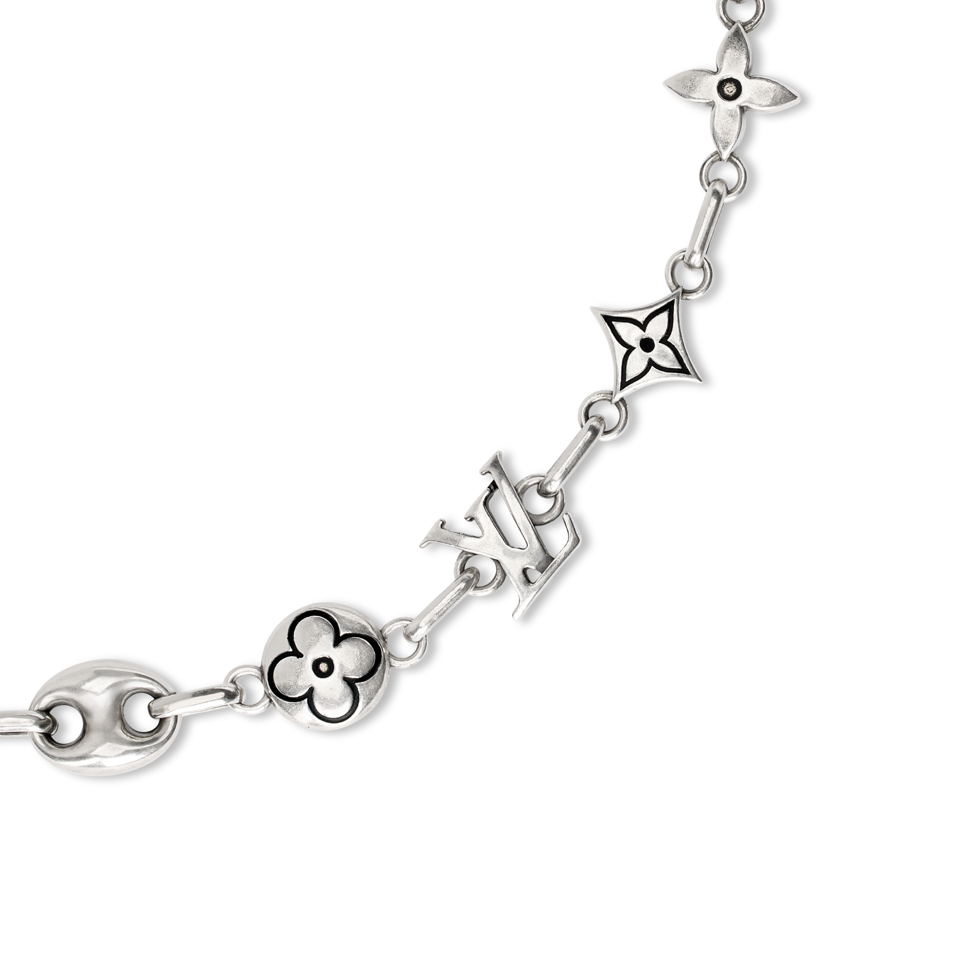 LV Sailor Medium Chain Necklace S00 in Men