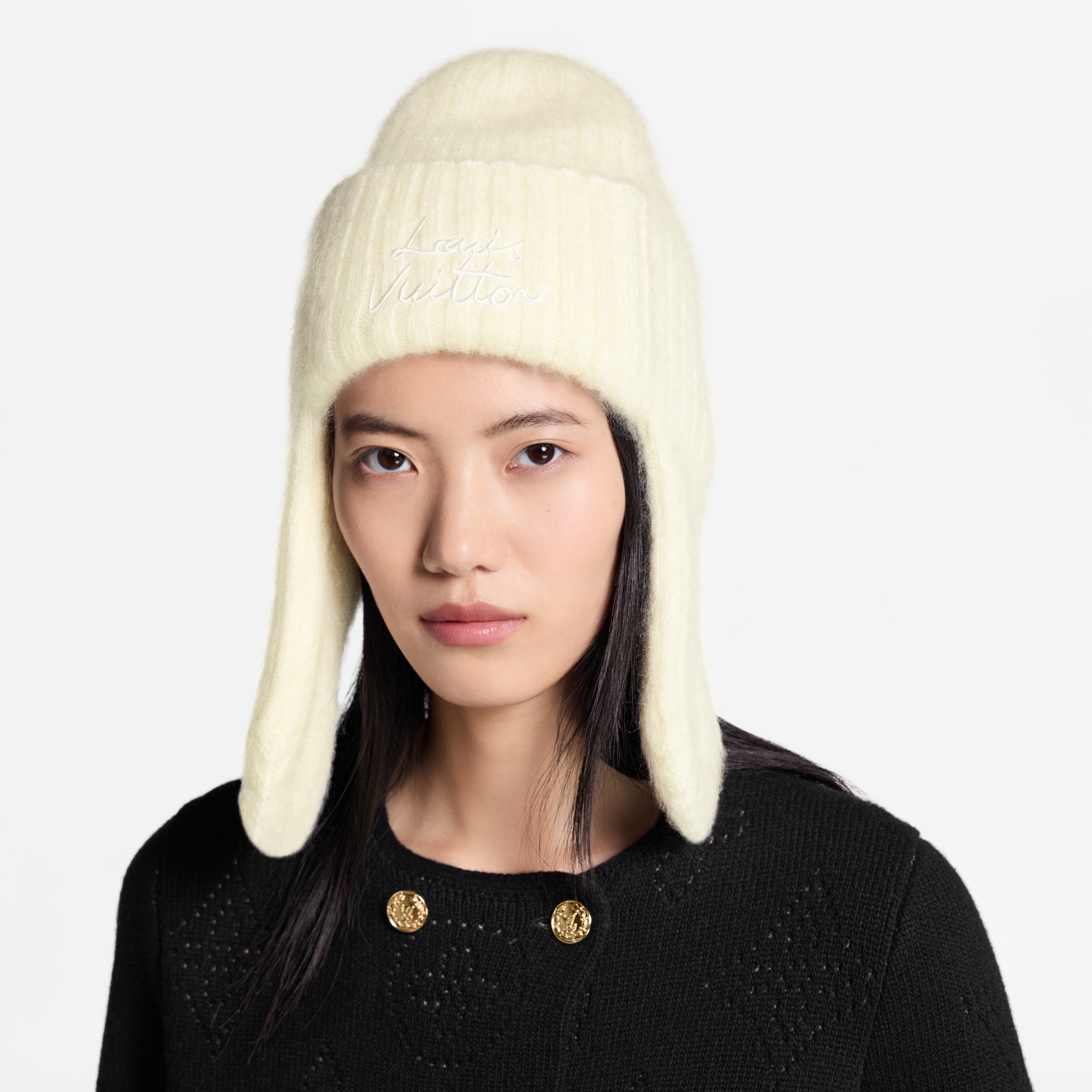 LV Script Beanie S00 in Women