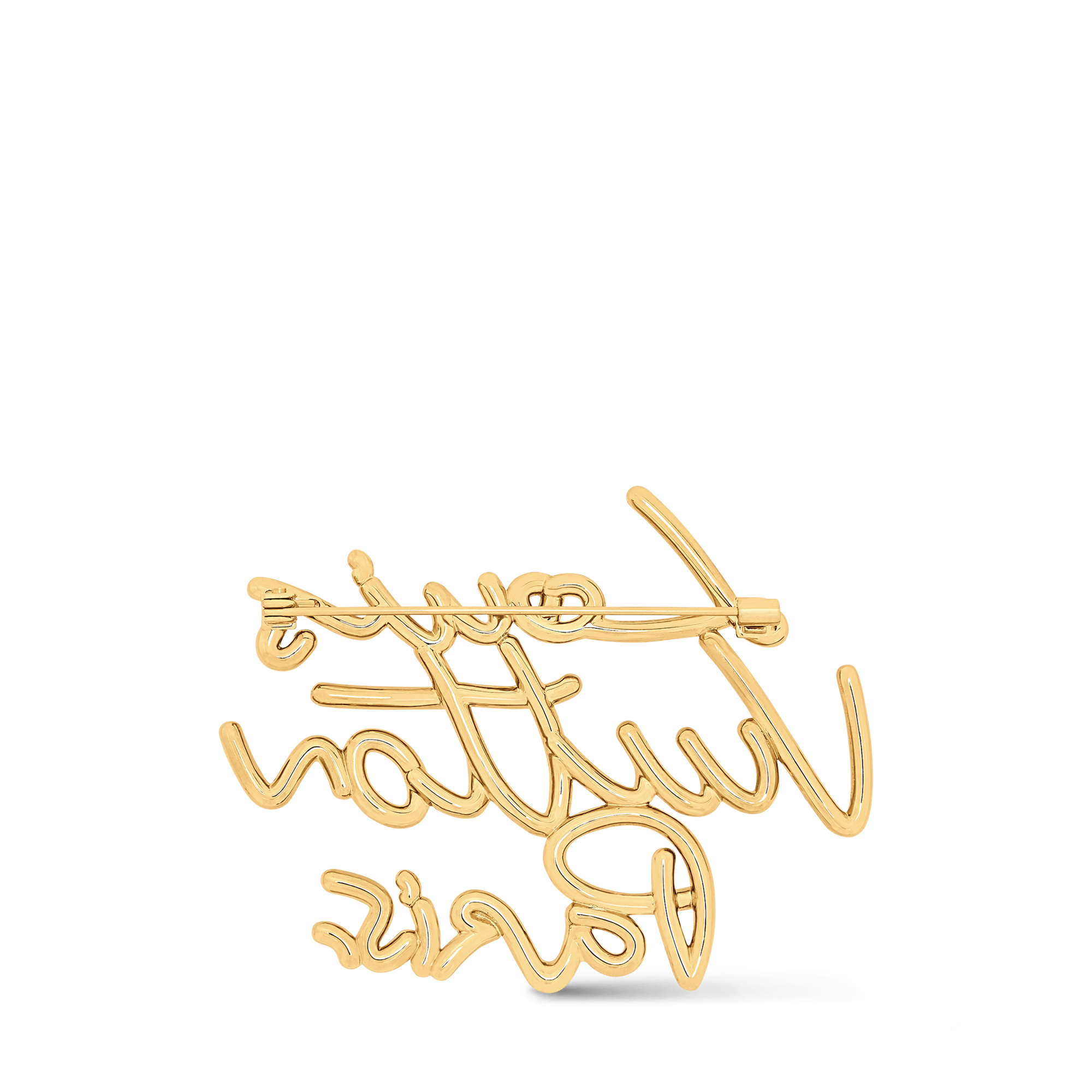 LV Script Brooch S00 in Women