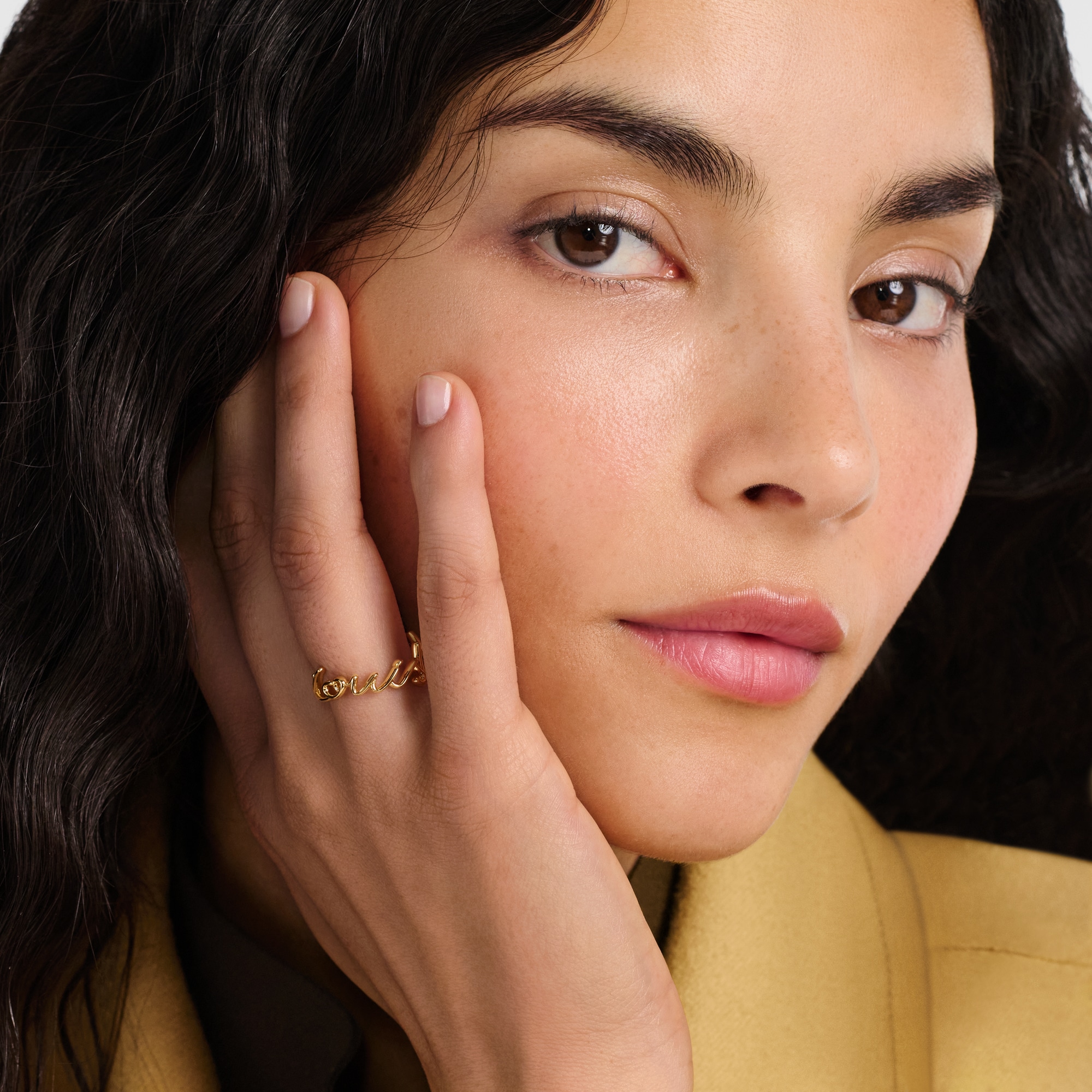 LV Script Ring S00 in Women