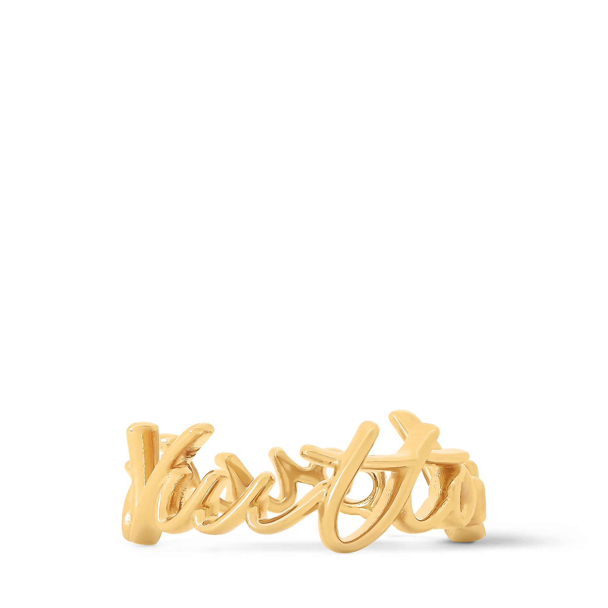 LV Script Ring S00 in Women