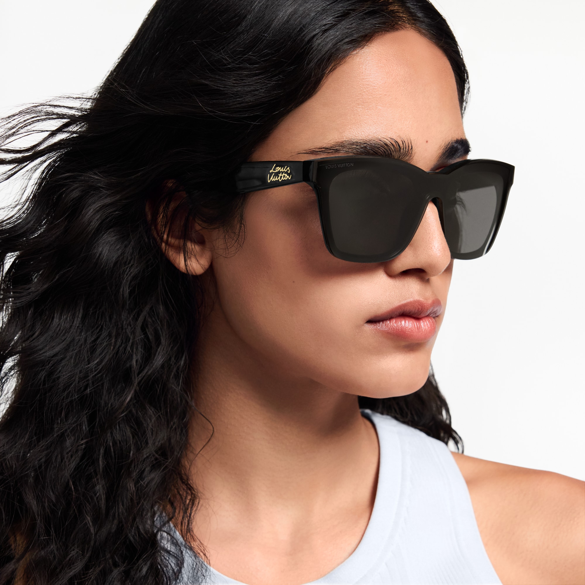 LV Script Square Sunglasses S00 in Women