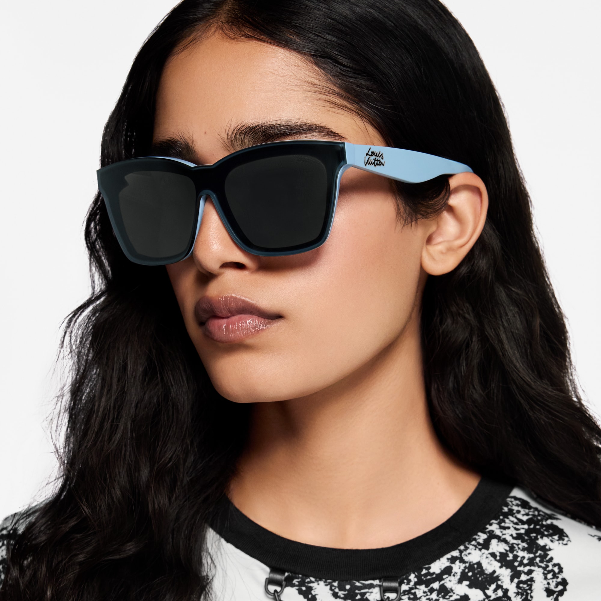 LV Script Square Sunglasses S00 in Women