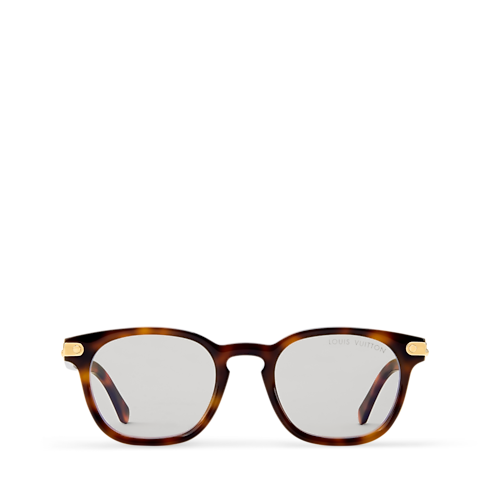 LV Signature Round Square Glasses S00 in Men's Accessories Eyewear collections by Louis Vuitton (Product zoom)