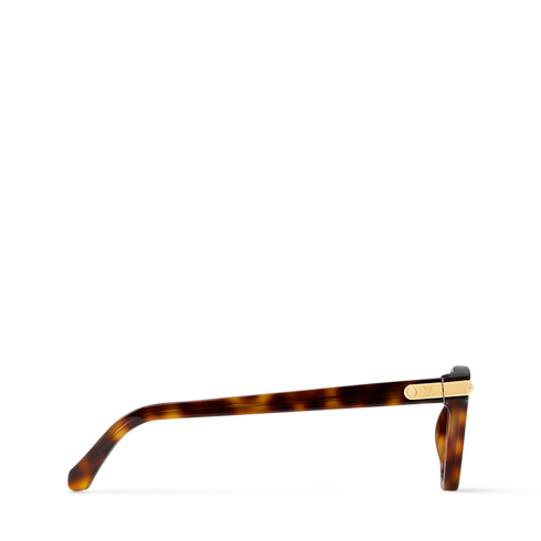 LV Signature Round Square Glasses S00 in Men's Accessories Eyewear collections by Louis Vuitton (Product zoom)