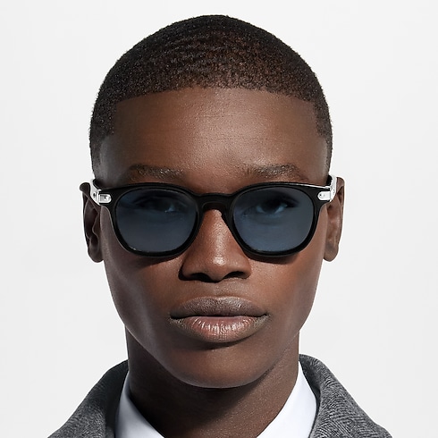 LV Signature Round Square Sunglasses S00 in Men's Accessories Eyewear collections by Louis Vuitton (Product zoom)